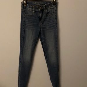 American Eagle High Rise Skinny Jeans